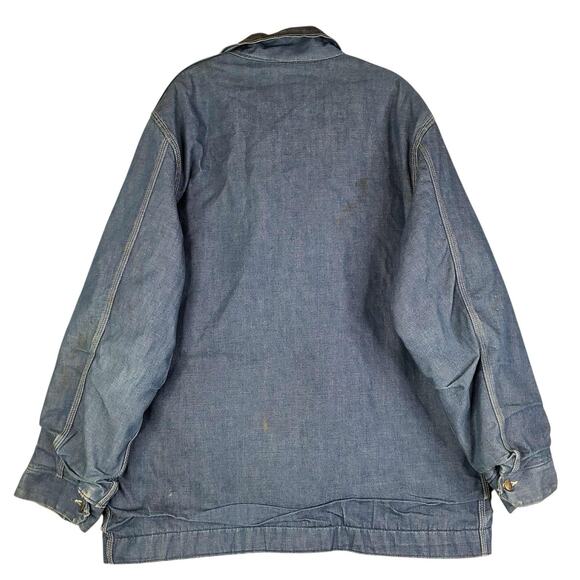 Vintage Sears Leisure Chore Blanket Lined Work Coat Jacket XLT 46/48 True Vtg - Picture 3 of 11